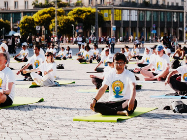 Besuchen Sie Yoga am Schloss und gönnen Sie sich eine Auszeit.